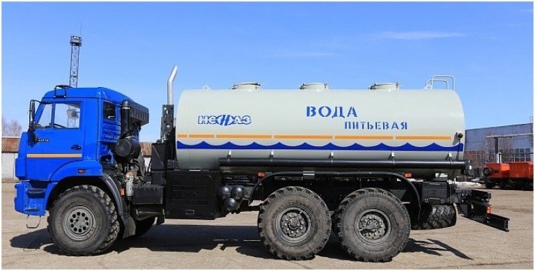 Автоцистерна для перевозки питьевой воды КАМАЗ 43118